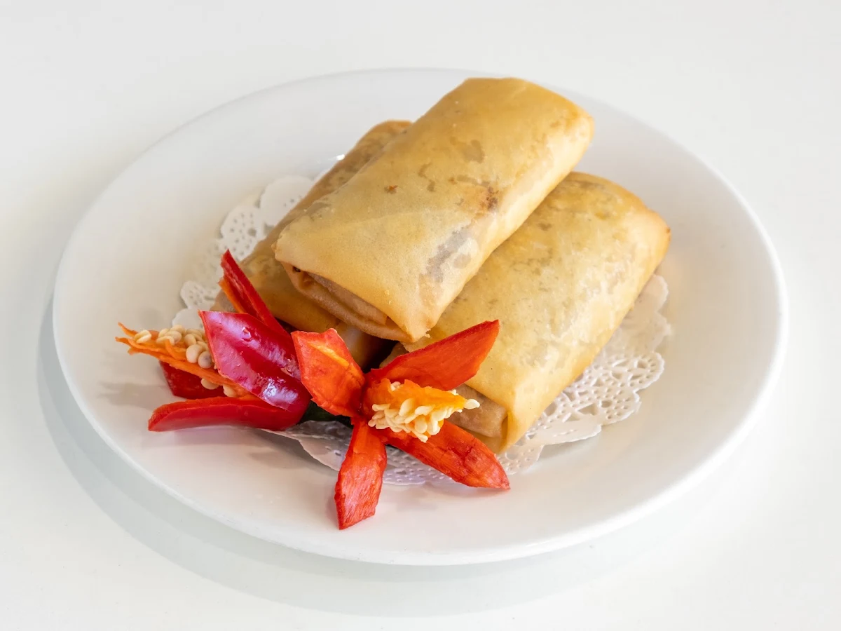 Vegetable Spring Roll 斋春卷, Top BBQ & Seafood Restaurant (Yum Cha)